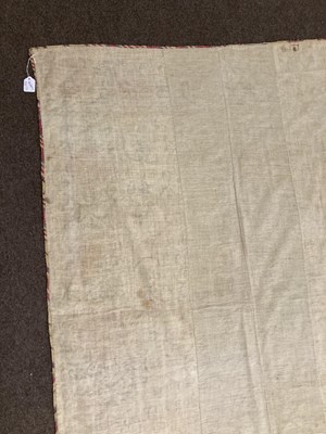 Lot 523 - TWO EMBROIDERED SUSANIS, UZBEKISTAN, CIRCA 1900