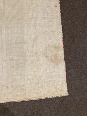 Lot 523 - TWO EMBROIDERED SUSANIS, UZBEKISTAN, CIRCA 1900