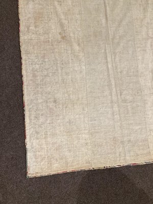 Lot 523 - TWO EMBROIDERED SUSANIS, UZBEKISTAN, CIRCA 1900