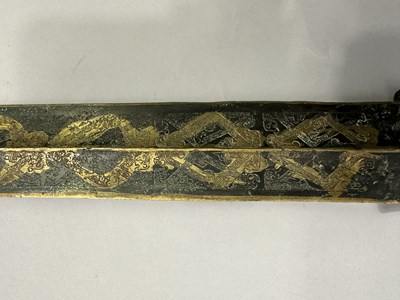 Lot 308 - A CHINESE COPPER ALLOY SWORD (JIAN), IN ZHOU DYNASTY OR EARLY WARRING STATES