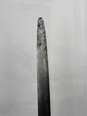 Lot 250 - A SCOTTISH BASKET HILTED BROADSWORD, SECOND QUARTER OF THE 18TH CENTURY