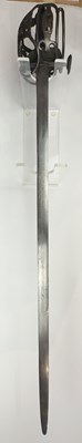 Lot 250 - A SCOTTISH BASKET HILTED BROADSWORD, SECOND QUARTER OF THE 18TH CENTURY