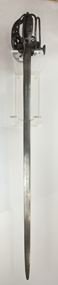Lot 250 - A SCOTTISH BASKET HILTED BROADSWORD, SECOND QUARTER OF THE 18TH CENTURY