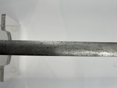 Lot 250 - A SCOTTISH BASKET HILTED BROADSWORD, SECOND QUARTER OF THE 18TH CENTURY