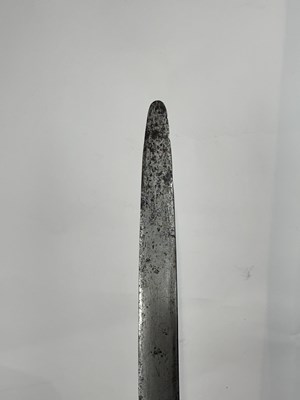 Lot 250 - A SCOTTISH BASKET HILTED BROADSWORD, SECOND QUARTER OF THE 18TH CENTURY