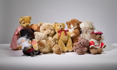 Lot 67 - A HUG OF TEDDY BEARS