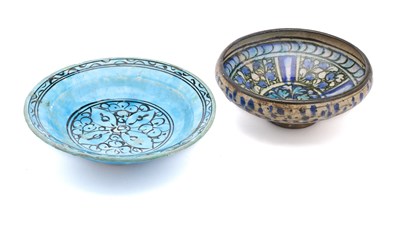 Lot 57 - A 'SULTANABAD' BOWL, PERSIA, 14TH CENTURY