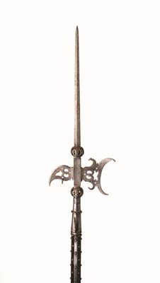 Lot 90 - A FINE NORTH ITALIAN HALBERD