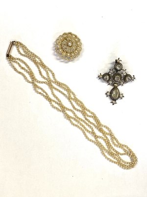 Lot 361 - A COLLECTION JEWELLERY, 18TH CENTURY AND LATER