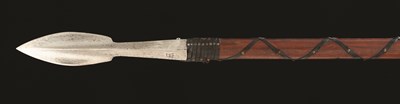 Lot 94 - A NORTH GERMAN BOAR SPEAR FROM THE COURT HUNT OF ERNST AUGUST