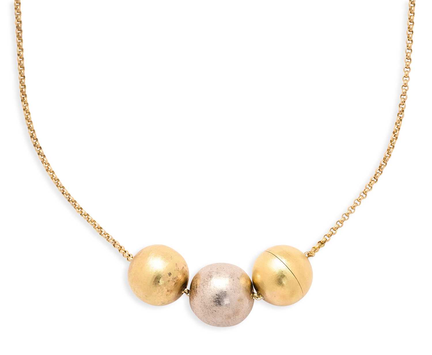 Lot 751 - GRIMA: BEAD NECKLACE, COMPOSITE
