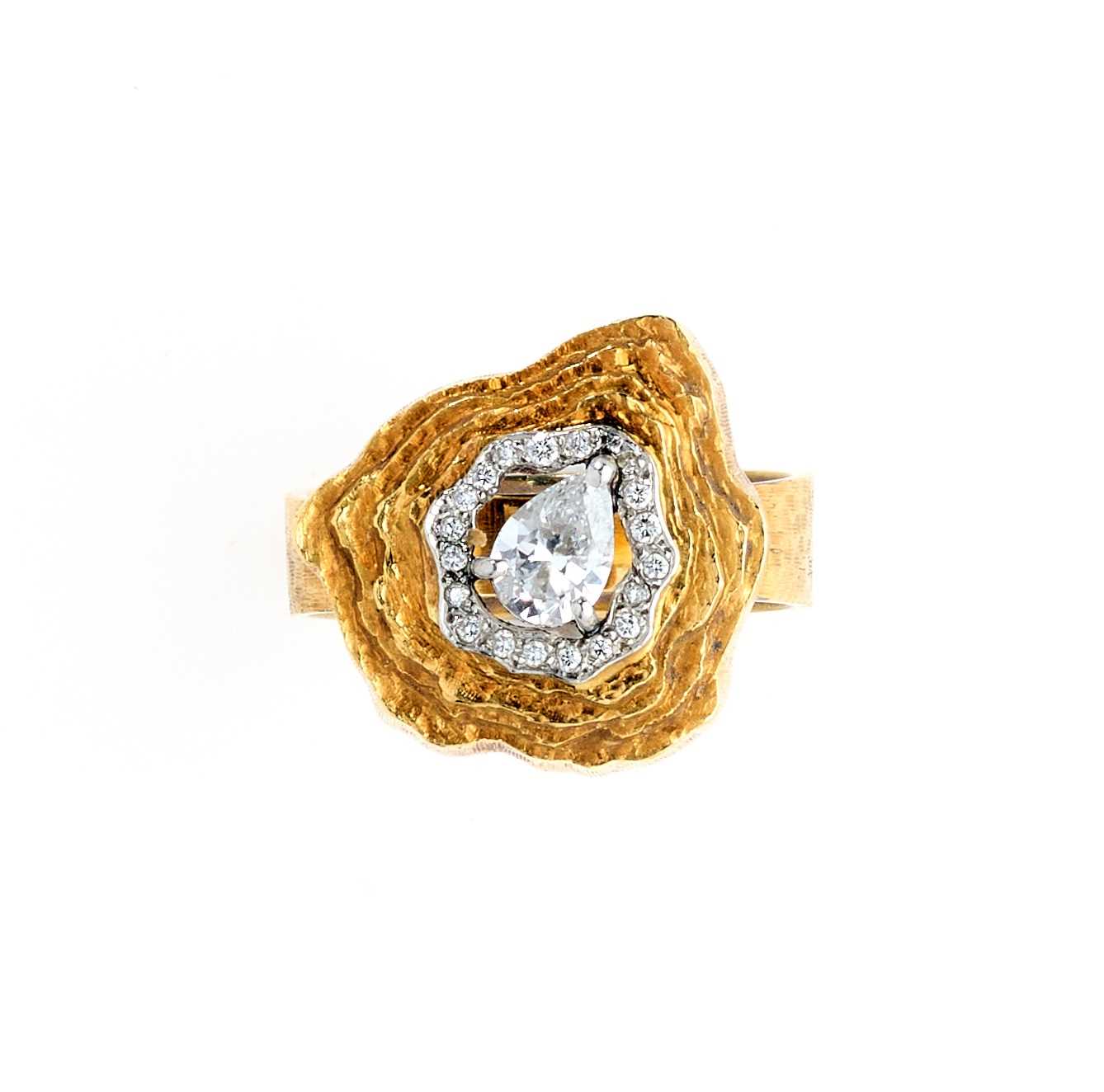 Lot 391 - GRIMA: DIAMOND RING