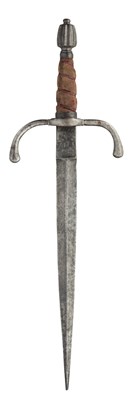 Lot 245 - A LEFT-HAND DAGGER IN EARLY 17TH CENTURY STYLE, LATE 19TH/20TH CENTURY