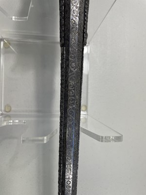 Lot 274 - A FINE 40 BORE SARDINIAN MIQUELET GUN, LATE 17TH CENTURY