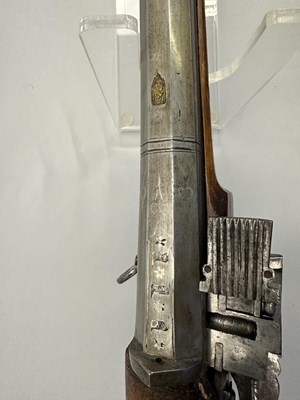 Lot 740 - A RARE 20 BORE ITALIAN MIQUELET-LOCK MUSKET, BRESCIA, CIRCA 1640