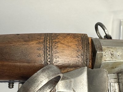 Lot 740 - A RARE 20 BORE ITALIAN MIQUELET-LOCK MUSKET, BRESCIA, CIRCA 1640