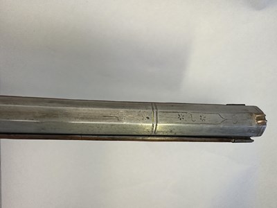 Lot 740 - A RARE 20 BORE ITALIAN MIQUELET-LOCK MUSKET, BRESCIA, CIRCA 1640