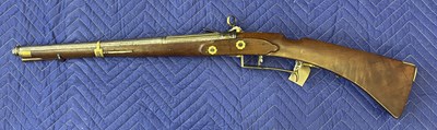 Lot 741 - A 25 BORE CENTRAL ITALIAN ROMAN-LOCK CARBINE, EARLY 18TH CENTURY