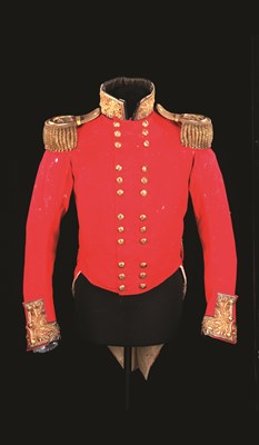 Lot 109 - A GENERAL OFFICER'S DOUBLE-BREASTED COATEE