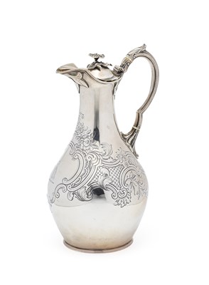 Lot 176 - A VICTORIAN SILVER EWER, WILLIAM KER REID, LONDON, 1840