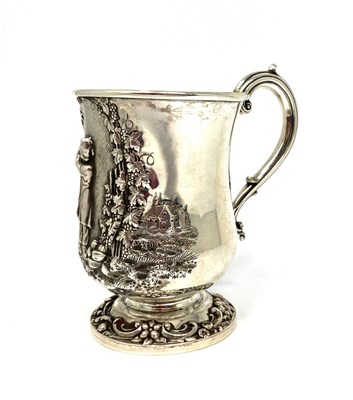 Lot 163 - A VICTORIAN SILVER CHRISTENING MUG, REILY & STORER, LONDON, 1848