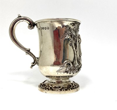 Lot 163 - A VICTORIAN SILVER CHRISTENING MUG, REILY & STORER, LONDON, 1848