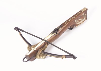 Lot 128 - A GERMAN SPORTING CROSSBOW