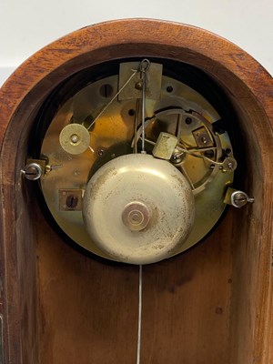 Lot 582 - A RESTAURATION ORMOLU-MOUNTED BURR WOOD MANTEL CLOCK, PARIS, CIRCA 1840