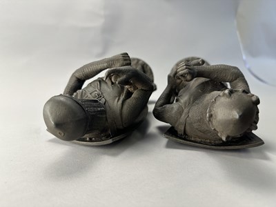 Lot 389 - AFTER JEAN JULES SALMSON (1823-1902): ROBERT THE BRUCE AND KING RICHARD I, LATE 19TH/EARLY 20TH CENTURY