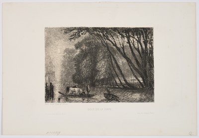 Lot 467 - CHARLES FRANCOIS DAUBIGNY (FRENCH 1817-1878) AND OTHER BARBIZON SCHOOL