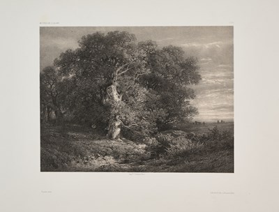 Lot 467 - CHARLES FRANCOIS DAUBIGNY (FRENCH 1817-1878) AND OTHER BARBIZON SCHOOL