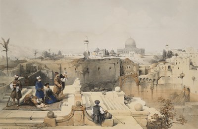 Lot 111 - to be RTO: AFTER DAVID ROBERTS, BRITISH (1796-1864), SIX MIDDLE EASTERN VIEWS