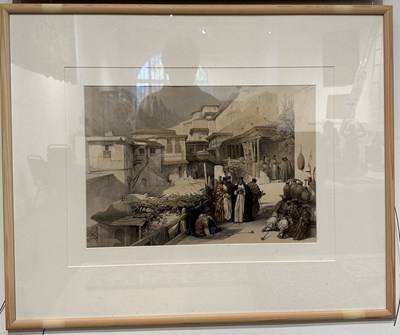Lot 111 - to be RTO: AFTER DAVID ROBERTS, BRITISH (1796-1864), SIX MIDDLE EASTERN VIEWS