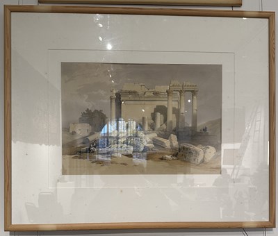 Lot 111 - to be RTO: AFTER DAVID ROBERTS, BRITISH (1796-1864), SIX MIDDLE EASTERN VIEWS