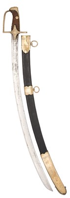 Lot 254 - A HUSSAR OFFICER'S SWORD, THIRD QUARTER OF THE 18TH CENTURY, PROBABLY AUSTRIAN