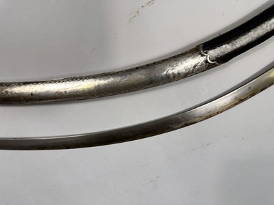 Lot 342 - AN OTTOMAN SILVER-MOUNTED SWORD (SHAMSHIR), TURKEY, 18TH/ EARLY 19TH CENTURY