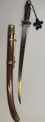 Lot 305 - A CHINESE SWORD (DAO), QING DYNASTY, 19TH CENTURY