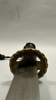 Lot 305 - A CHINESE SWORD (DAO), QING DYNASTY, 19TH CENTURY