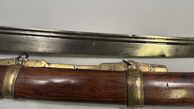 Lot 305 - A CHINESE SWORD (DAO), QING DYNASTY, 19TH CENTURY