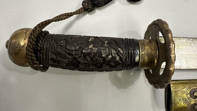 Lot 305 - A CHINESE SWORD (DAO), QING DYNASTY, 19TH CENTURY