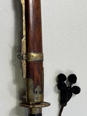 Lot 305 - A CHINESE SWORD (DAO), QING DYNASTY, 19TH CENTURY