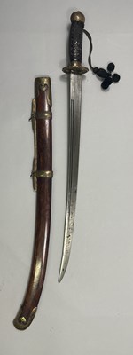 Lot 305 - A CHINESE SWORD (DAO), QING DYNASTY, 19TH CENTURY