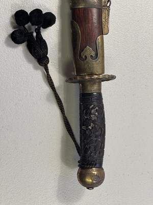 Lot 305 - A CHINESE SWORD (DAO), QING DYNASTY, 19TH CENTURY