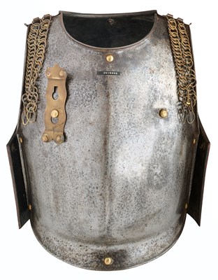 Lot 485 - A COMPOSITE CONTINENTAL CAVALRY CUIRASS, 19TH CENTURY