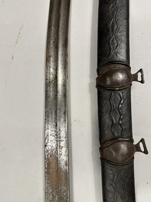 Lot 327 - AN INDO-PERSIAN SWORD (SHAMSHIR), 19TH CENTURY