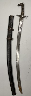 Lot 327 - AN INDO-PERSIAN SWORD (SHAMSHIR), 19TH CENTURY
