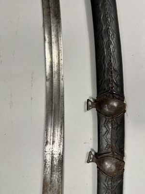Lot 327 - AN INDO-PERSIAN SWORD (SHAMSHIR), 19TH CENTURY