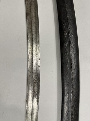 Lot 327 - AN INDO-PERSIAN SWORD (SHAMSHIR), 19TH CENTURY