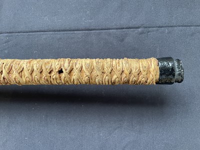 Lot 597 - A CHINESE TWO-HAND SWORD (CHANGDAO), QING DYNASTY