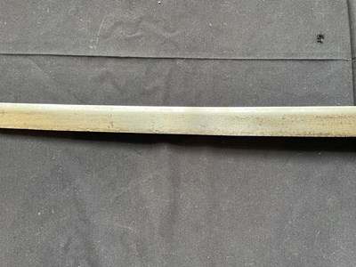 Lot 597 - A CHINESE TWO-HAND SWORD (CHANGDAO), QING DYNASTY